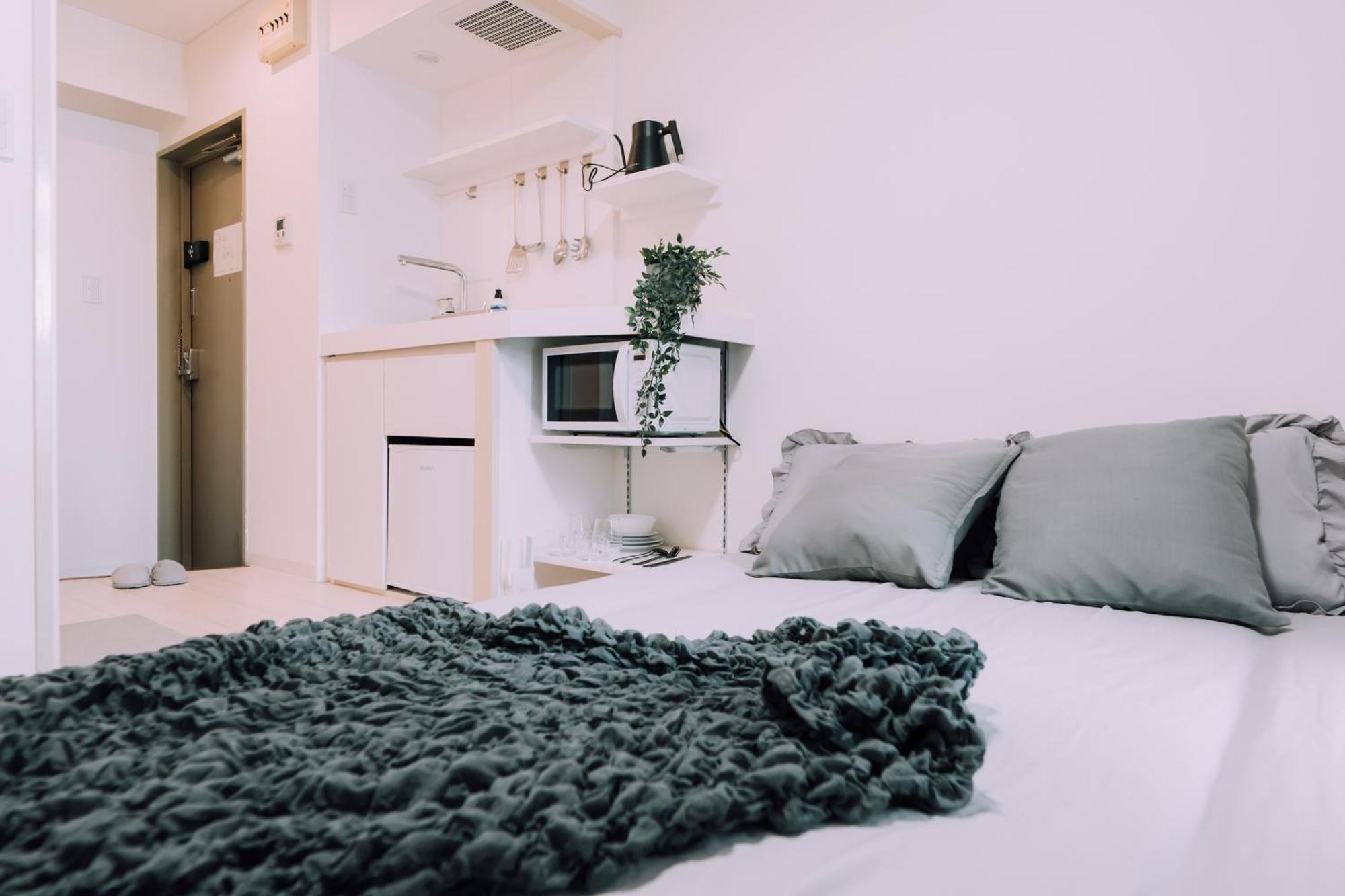 Minimalist Loft Namba Compact Studio With A 24-hour Gym Ma503 *