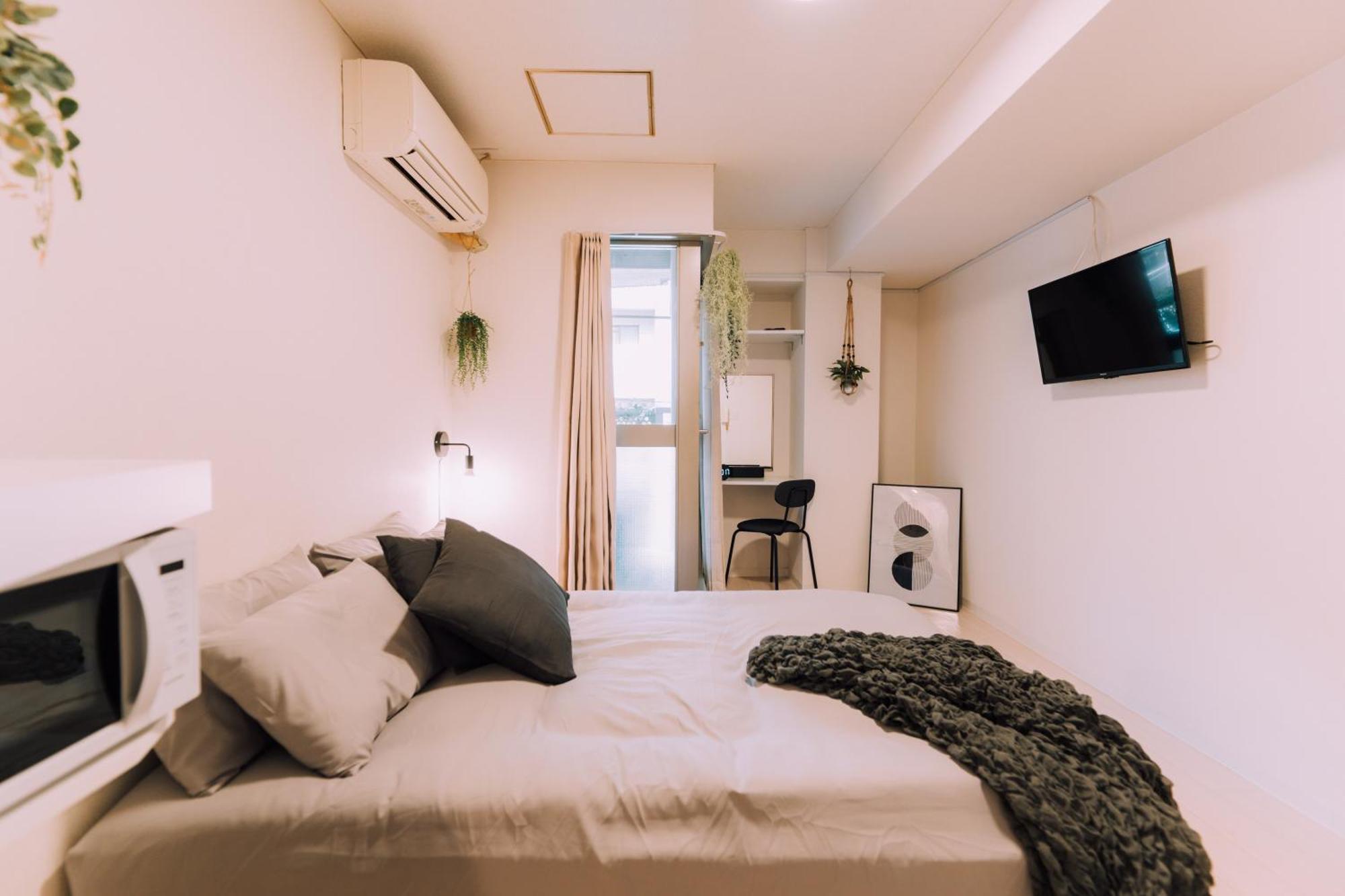 Minimalist Loft Namba Compact Studio With A 24-hour Gym Ma503 Apartment